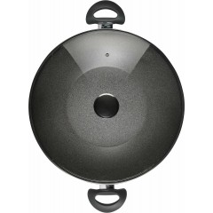 Ballarini Ferrara Granitium Wok με Καπάκι από Αλουμίνιο με Επίστρωση από Πέτρα 36cm Ballarini Ferrara Granitium Wok με Καπάκι από Αλουμίνιο με Επίστρωση από Πέτρα 36cm